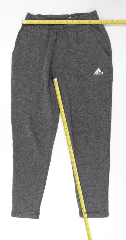 Mens UK Size S adidas Regular Fit Jogger Grey Trousers