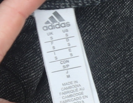 Mens UK Size S adidas Regular Fit Jogger Grey Trousers