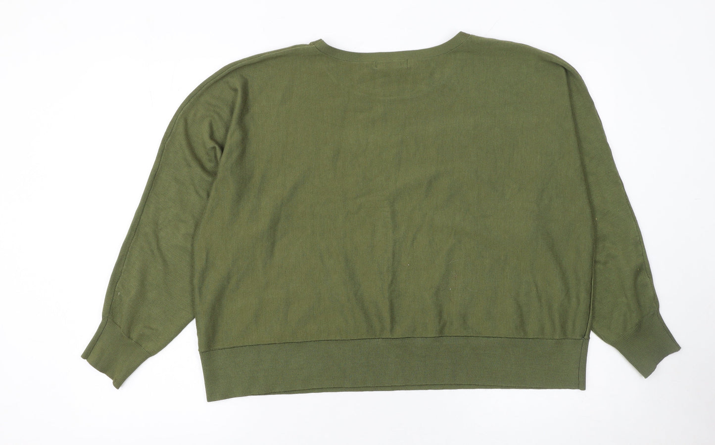 Womens UK Size XL Gallery Green Pullover Jumper