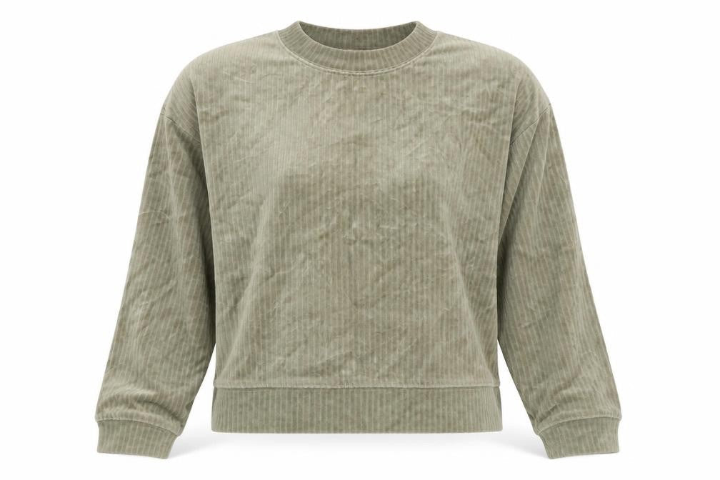 Womens UK Size M H&M Beige Pullover Sweatshirt