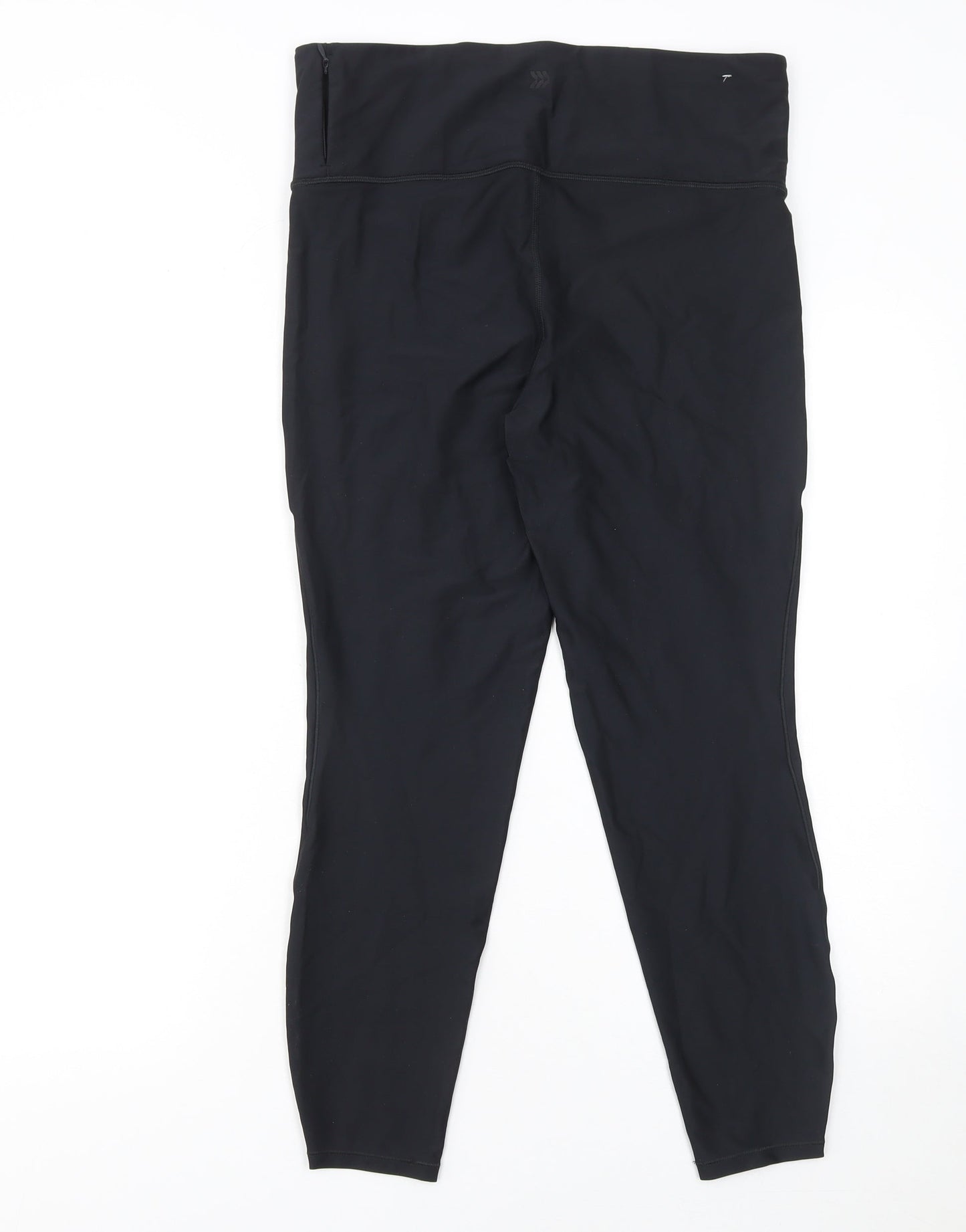 Womens UK Size L All in Motion Slim Fit Ankle Black Leggings