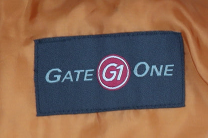 Mens UK Size 56 Gate One Blue Quilted Coat