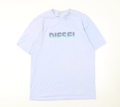 Mens UK Size M Diesel Blue  T-Shirt