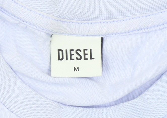 Mens UK Size M Diesel Blue  T-Shirt