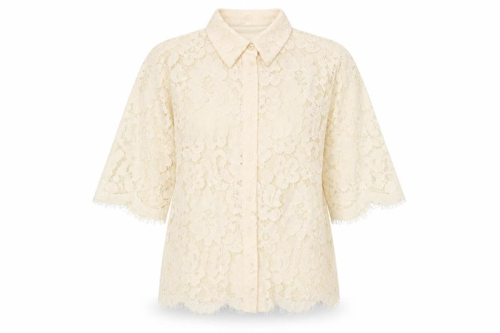 Womens UK Size 8 Gallery Beige Tunic Blouse