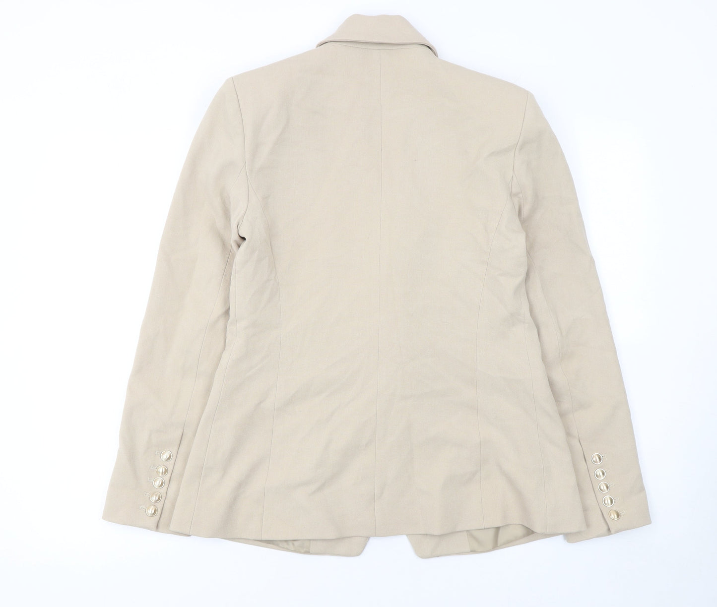 Womens UK Size 12 Gallery Regular Beige Blazer