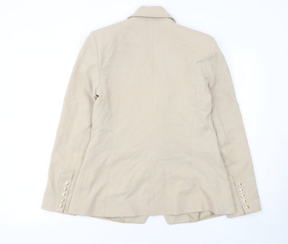 Womens UK Size 12 Gallery Regular Beige Blazer