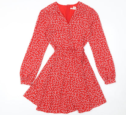 Womens UK Size 6 Glamorous Wrap Dress