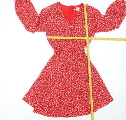 Womens UK Size 6 Glamorous Wrap Dress