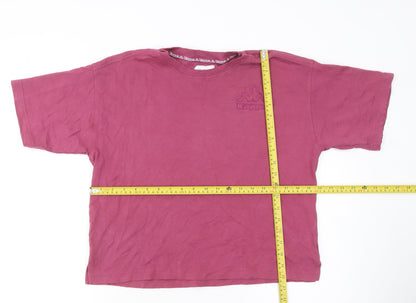 Womens UK Size 2XS Kappa x Primark Pink Basic T-Shirt
