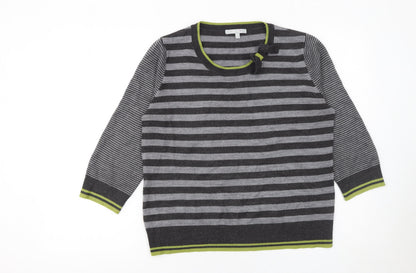 Womens UK Size 14 Marks and Spencer Grey Pullover Jumper