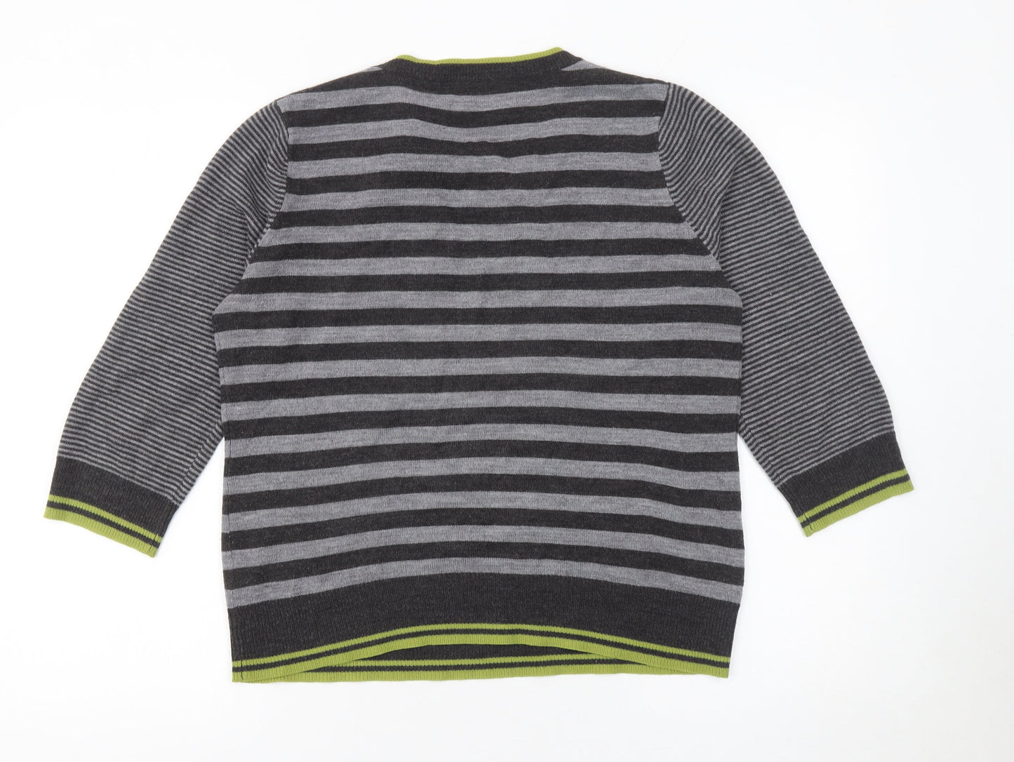 Womens UK Size 14 Marks and Spencer Grey Pullover Jumper