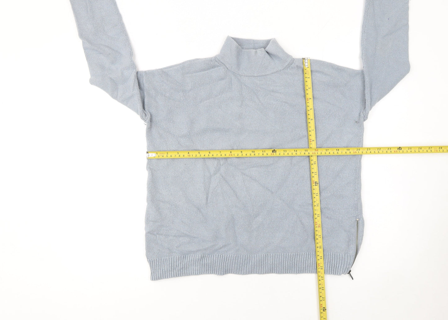 Womens UK Size 8 The White Company Blue Pullover Jumper