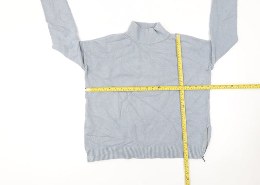 Womens UK Size 8 The White Company Blue Pullover Jumper