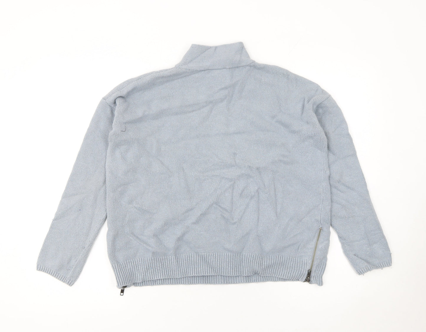 Womens UK Size 8 The White Company Blue Pullover Jumper