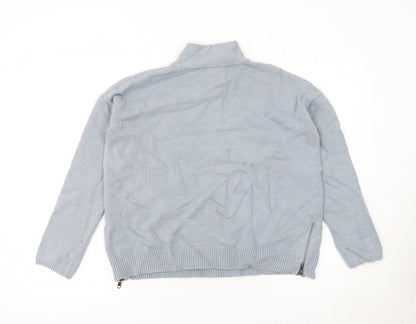 Womens UK Size 8 The White Company Blue Pullover Jumper