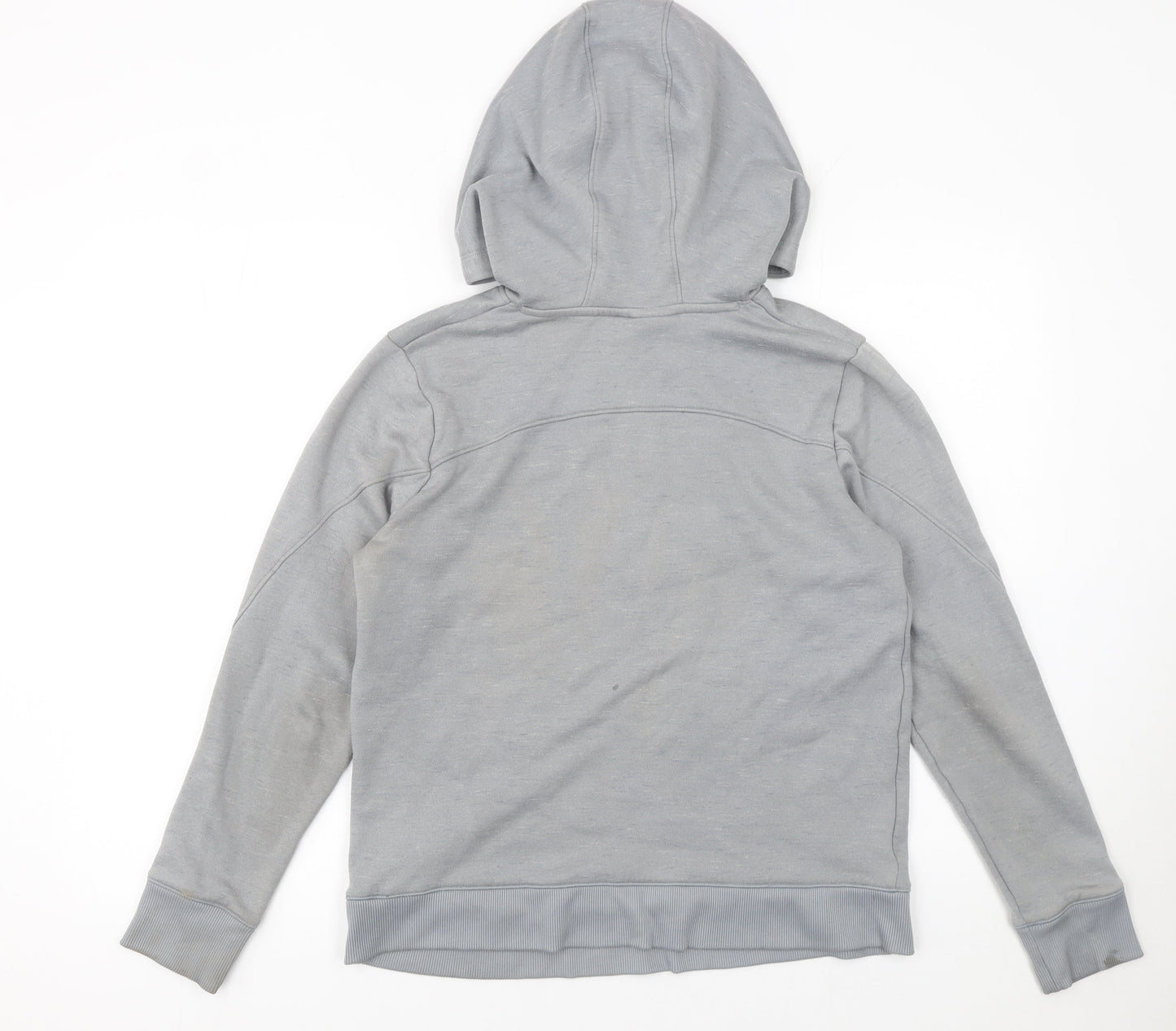 Mens UK Size S Under armour Grey Pullover Hoodie