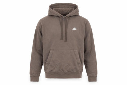 Mens UK Size S Nike Brown Pullover Hoodie
