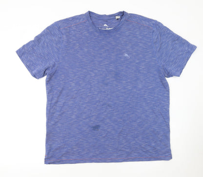 Mens UK Size L Tommy Bahama Blue  T-Shirt