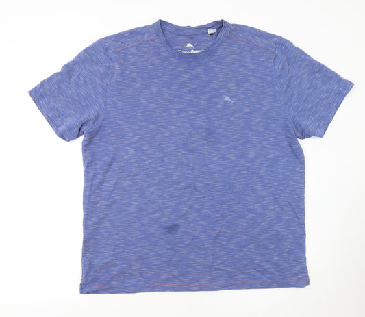 Mens UK Size L Tommy Bahama Blue  T-Shirt