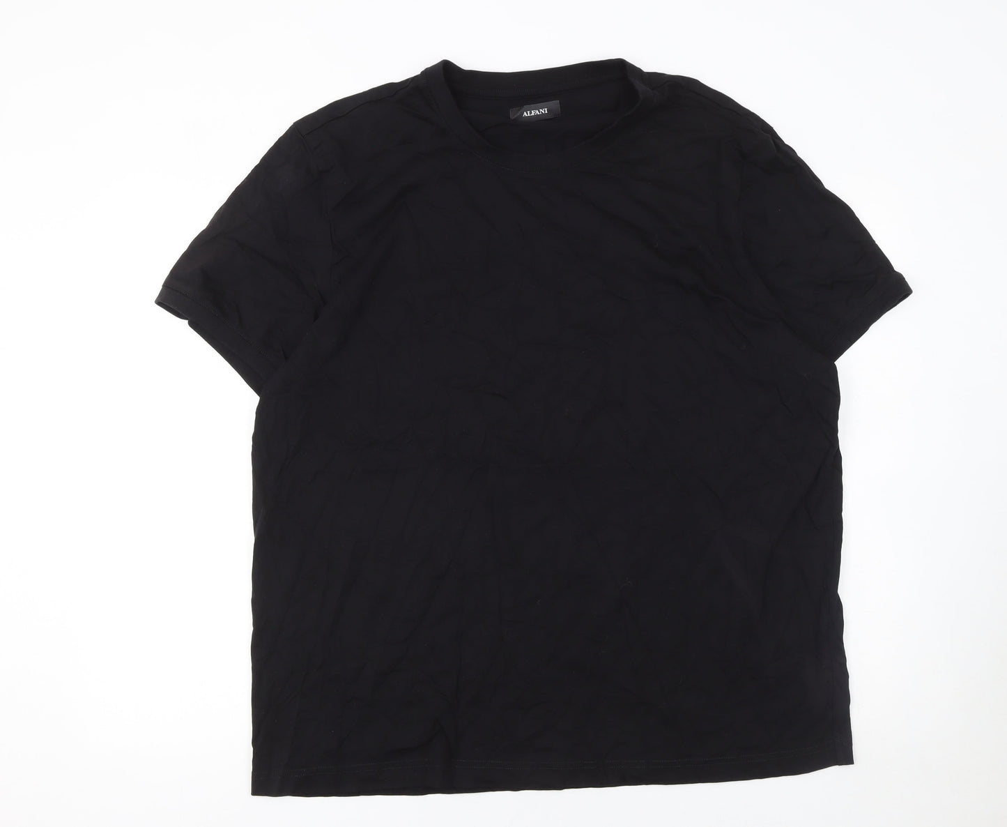 Mens UK Size 2XL Alfani Black  T-Shirt