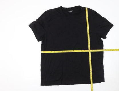 Mens UK Size 2XL Alfani Black  T-Shirt