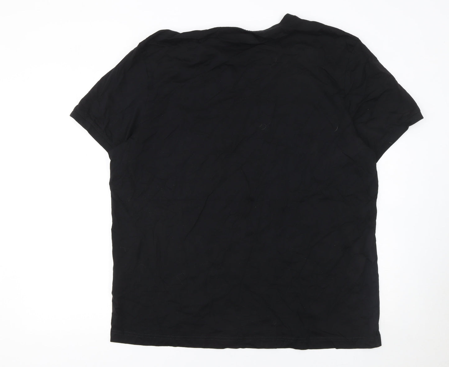 Mens UK Size 2XL Alfani Black  T-Shirt