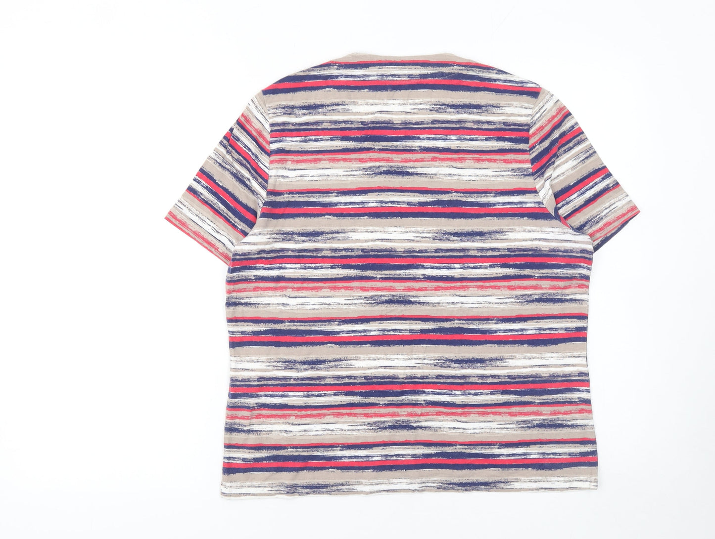 Womens UK Size 14 Eastex Multicoloured Basic T-Shirt
