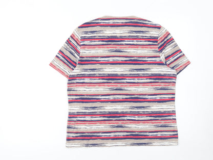 Womens UK Size 14 Eastex Multicoloured Basic T-Shirt