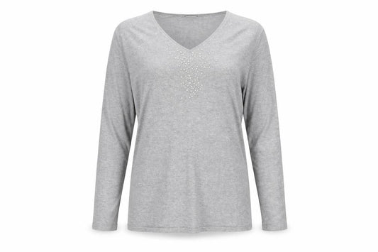 Womens UK Size 14 Gerry Weber Grey Pullover Jumper