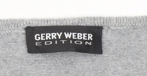 Womens UK Size 14 Gerry Weber Grey Pullover Jumper
