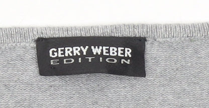 Womens UK Size 14 Gerry Weber Grey Pullover Jumper