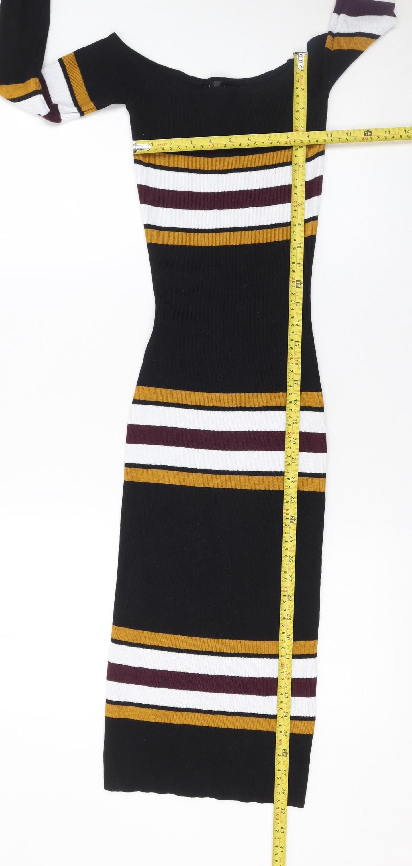 Womens UK Size XS LU NYC Bodycon Dress