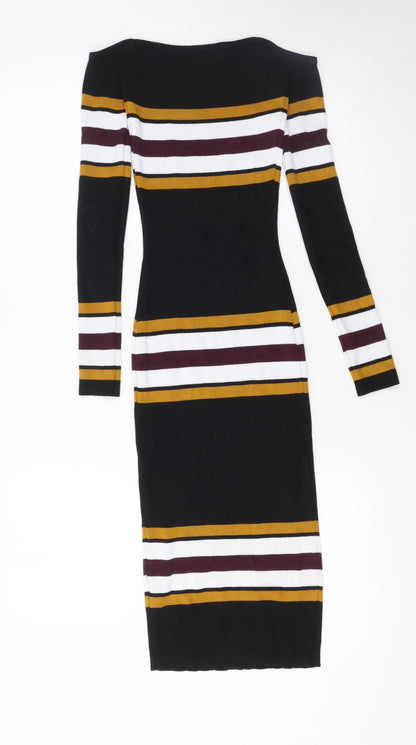 Womens UK Size XS LU NYC Bodycon Dress
