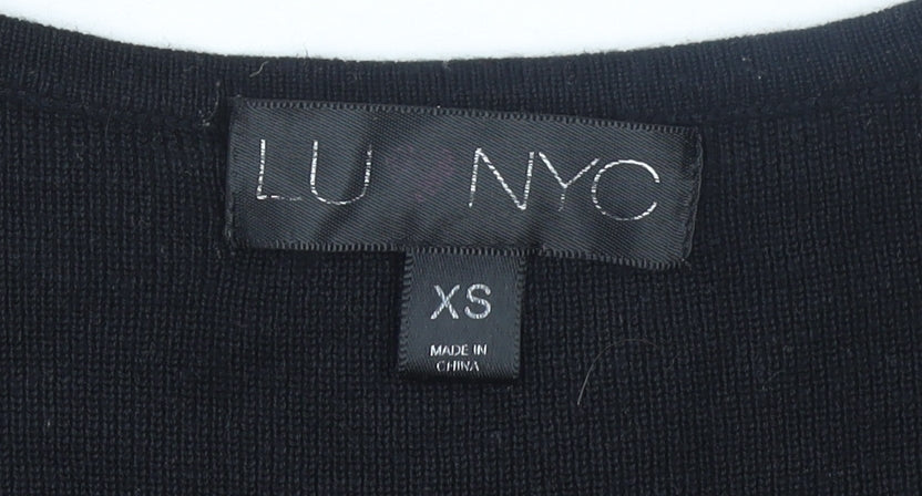 Womens UK Size XS LU NYC Bodycon Dress
