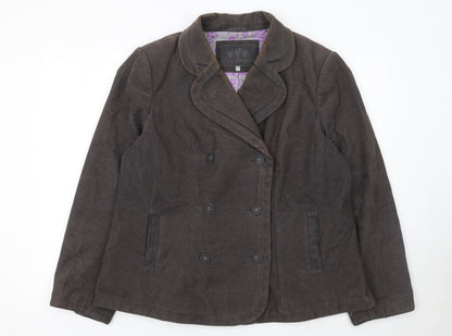 Womens UK Size 20 Con Amore Regular Brown Blazer