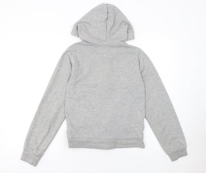 Womens UK Size 10 Slazenger Grey Full Zip Hoodie