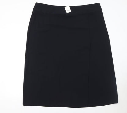 Marks and Spencer Women's Black Size 22 Pencil Skirt