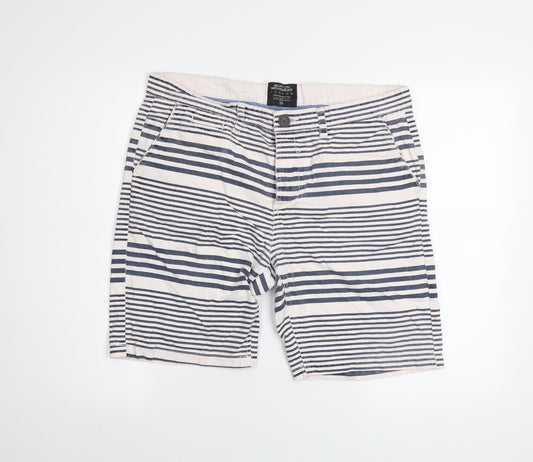 Mens UK Size 34 Burton Menswear London Regular Fit Chino Shorts