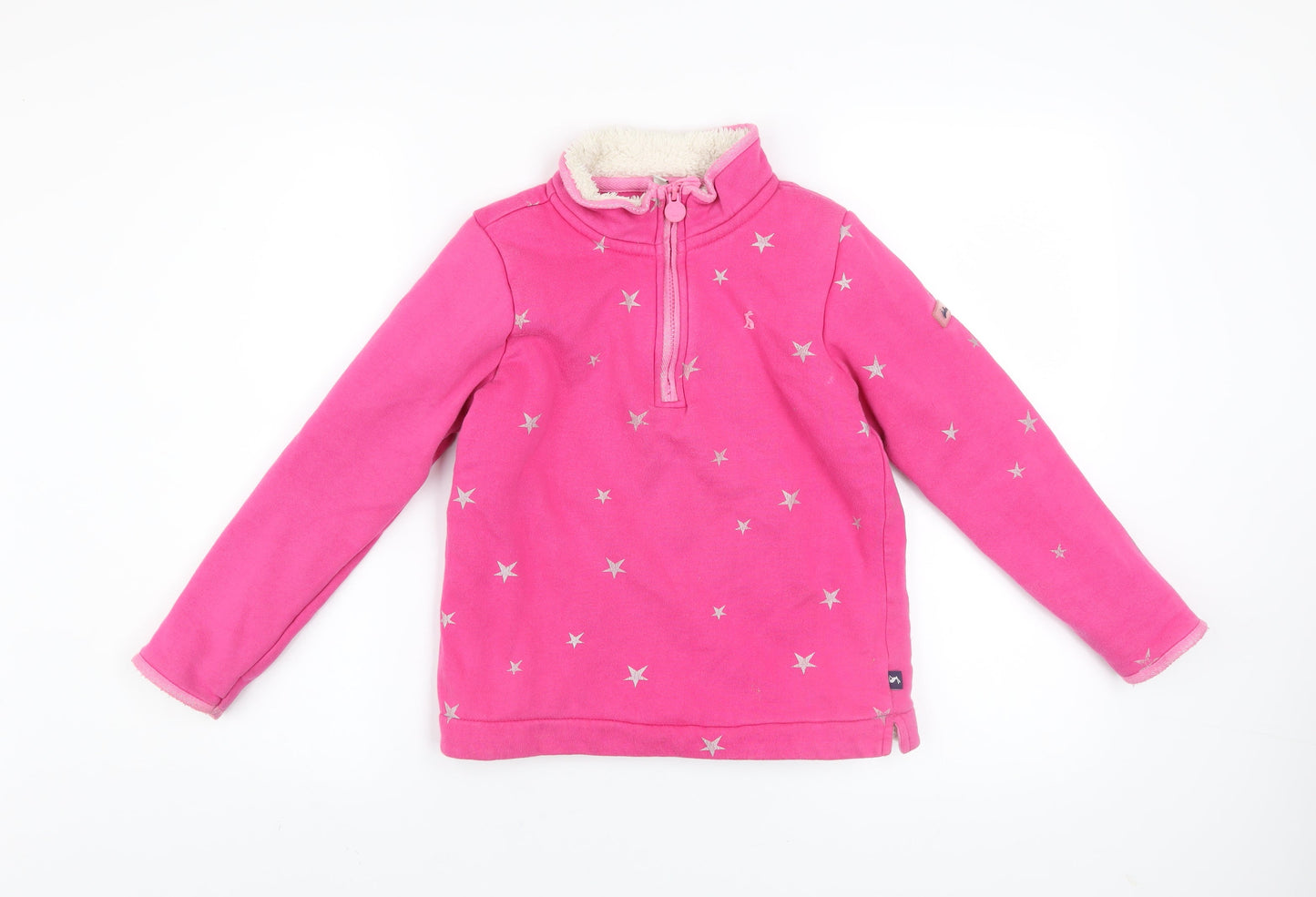 Girls UK Size 10 Years Joules Pink Basic Jacket