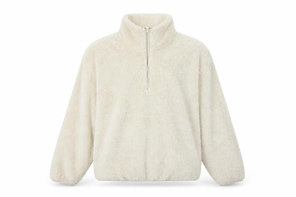 Womens UK Size S H&M Ivory Pullover Sweatshirt