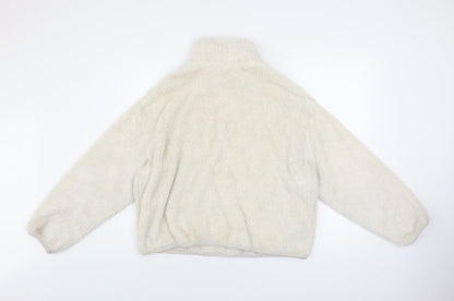 Womens UK Size S H&M Ivory Pullover Sweatshirt