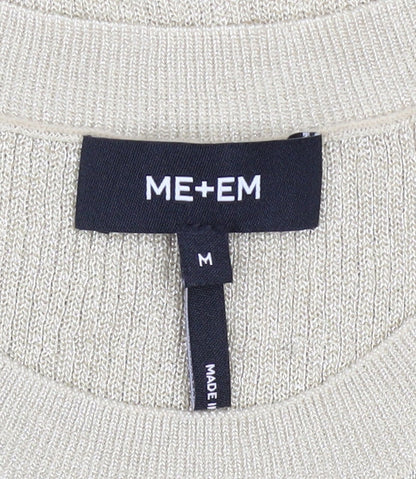Womens UK Size M ME+EM Beige Basic T-Shirt