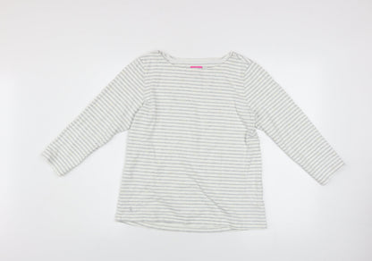 Womens UK Size 10 Joules Grey Pullover Sweatshirt