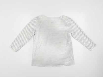 Womens UK Size 10 Joules Grey Pullover Sweatshirt