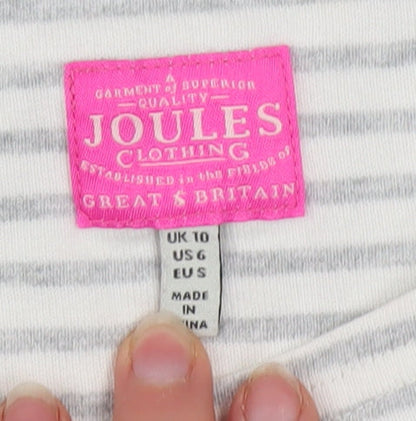 Womens UK Size 10 Joules Grey Pullover Sweatshirt
