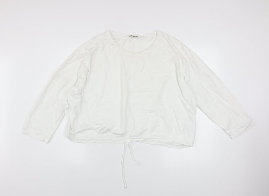 Womens UK Size L Whistles White Pullover Sweatshirt