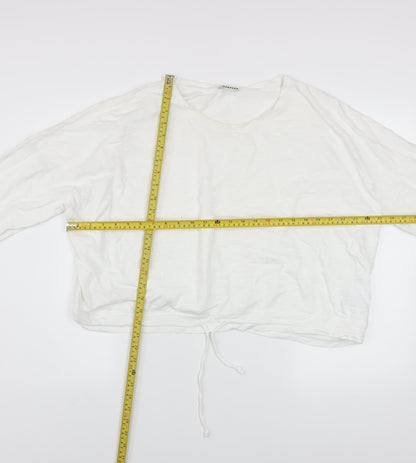 Womens UK Size L Whistles White Pullover Sweatshirt