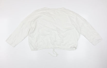 Womens UK Size L Whistles White Pullover Sweatshirt