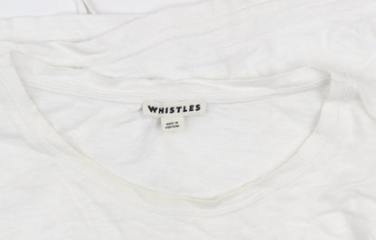 Womens UK Size L Whistles White Pullover Sweatshirt